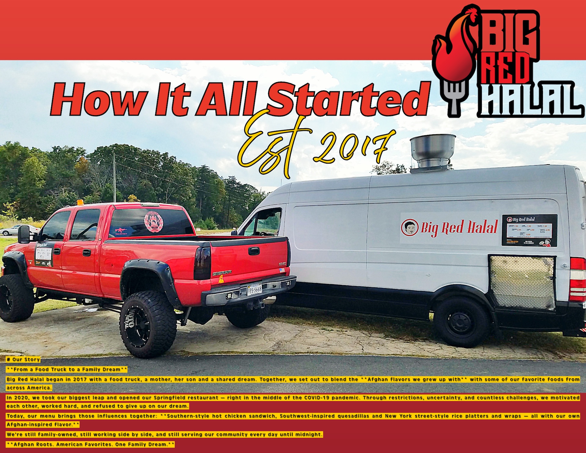 Welcome To The Big Red Halal Blog
